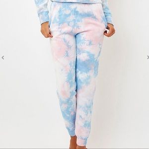 Frankies Bikinis tie dye sweatpants